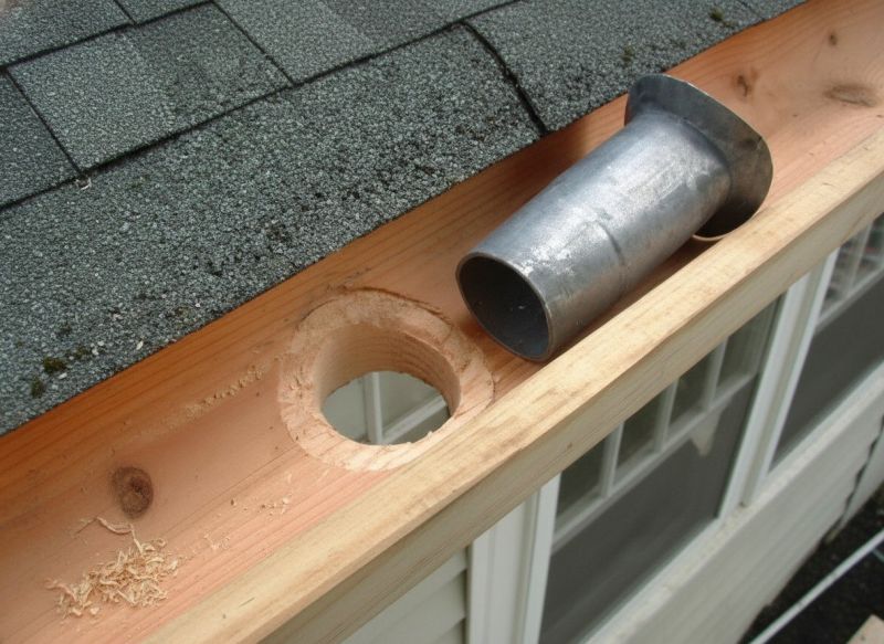 Wood Gutter Repair detail